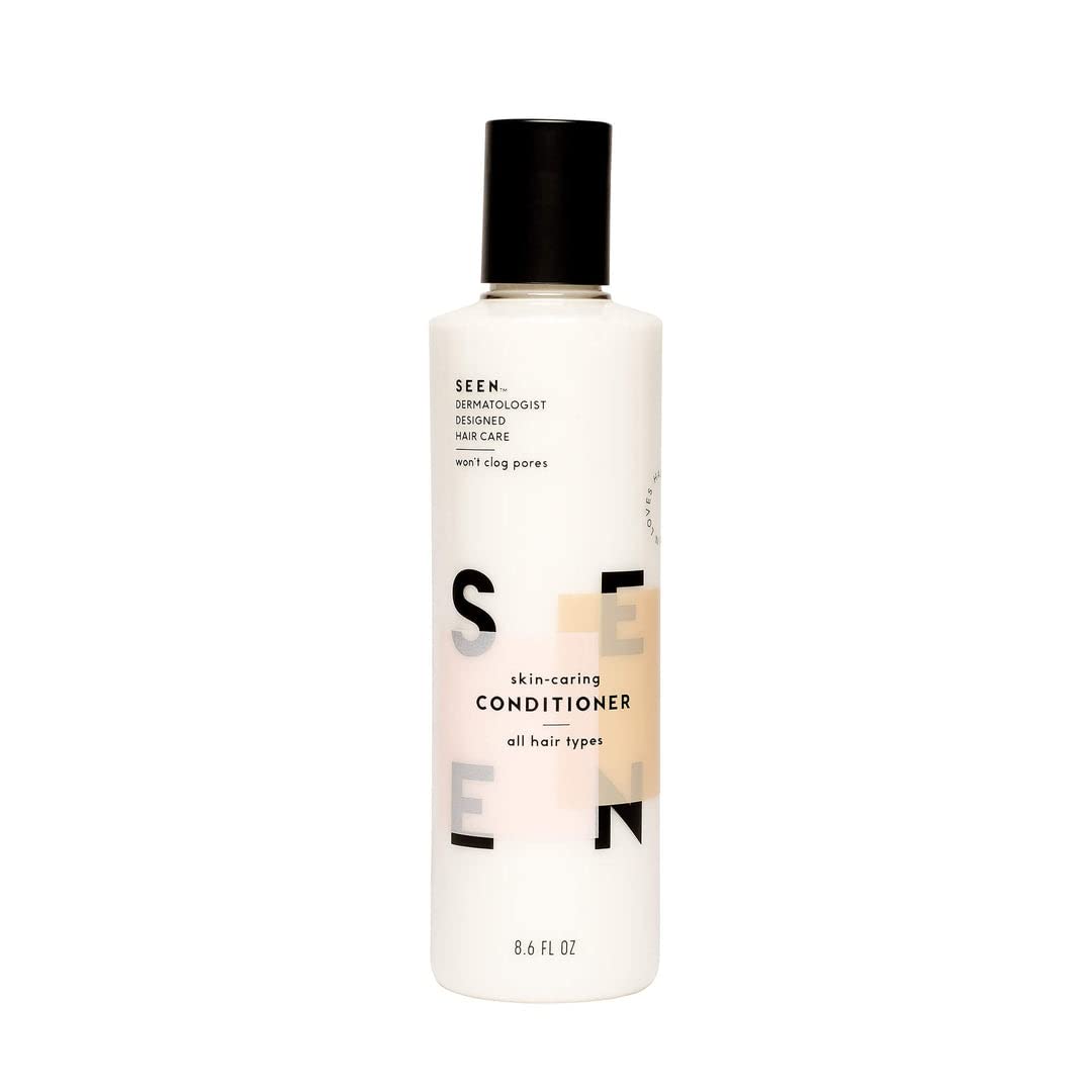 SEEN Conditioner - Scented - Non-Comedogenic & Sulfate-Free Hair Conditioner- Dermatologist-Developed -Safe for Sensitive & Acne Prone Skin