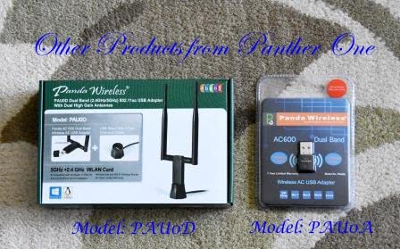 Panda Wireless® PAU0D AC1200 Wireless AC USB Adapter w/Dual Antennas - Windows 7/8/10/11/2019/2022, Chrome OS, Zorin, MXLinux, Mint, Ubuntu, Fedora, openSUSE, Rocky, Kali Linux and Raspbian