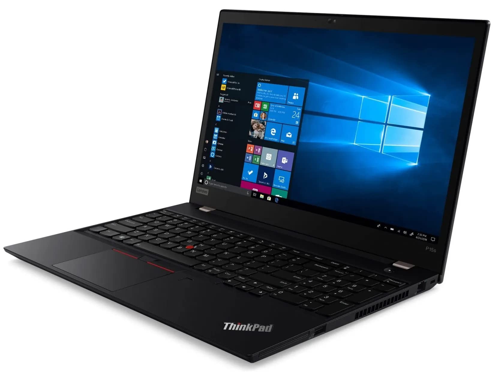 Lenovo ThinkPad P15s Gen 2 Mobile Workstation 15.6" IPS FHD Display (Intel i5-1135G7, Quadro T500 4GB, 16GB DDR4, 512GB PCIe SSD, Fingerprint, Thunderbolt 4, Win 10 Pro) w/DKZ Hub USB Port Expander