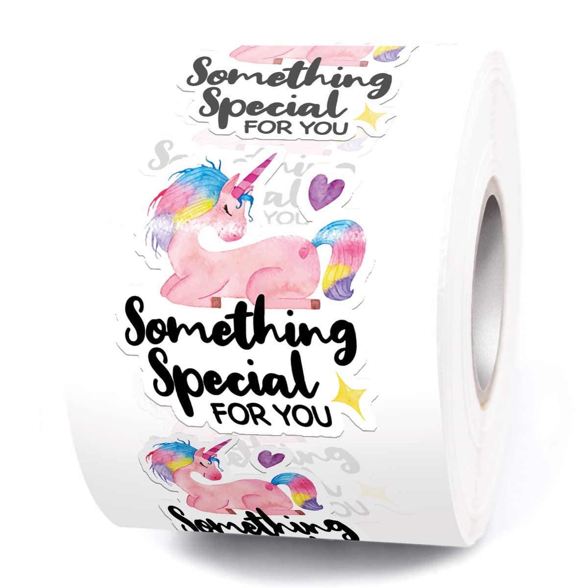 muminglong Cute Unicorn Something Special for You Small Business Stickers,Thank You Stickers,Happy Mail Stickers,Handmade Stickers,Small Shop Sticker,Package Stickers for Small Business, 500 PCS