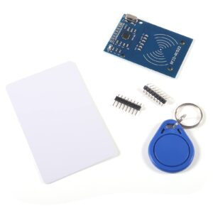 AITIAO 10Pcs RFID Kit Mifare RC522 RF IC Card Sensor Module MFRC-522 RFID Reader Module + Key Ring + S50 White Card for Raspberry Pi