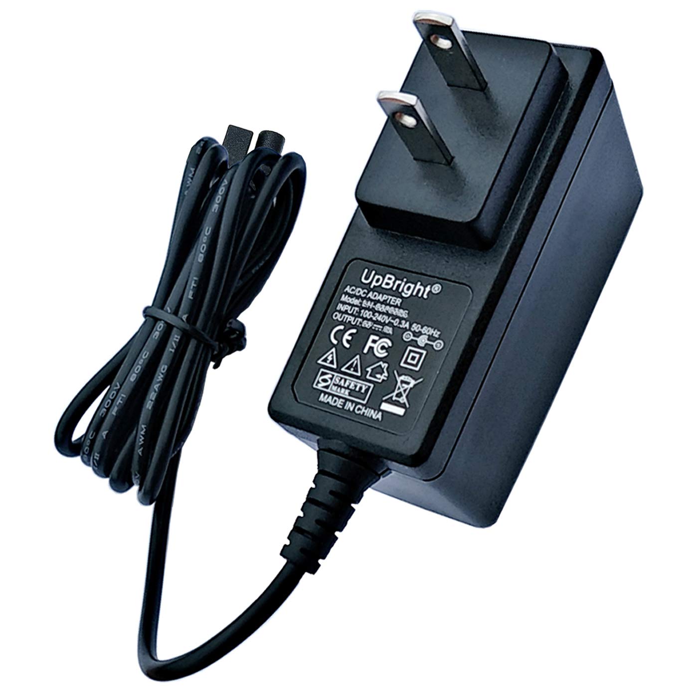 UpBright 2-Prong 10V AC Adapter Compatible with Royal Dirt Devil BD30011 BD30011RDI BD30011WDI QuickFlip 8V DC Lithium Ion Hand Vac Quick Flip Vacuum Cleaner 440009122 Power Supply Battery Charger PSU