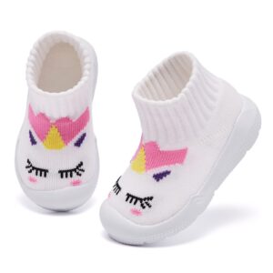 MORENDL Toddler Sock Shoes Baby Walking Shoes Infant Slippers Boys & Girls Non-Slip Sneakers