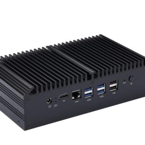 Qotom Q838GE 8 LAN Mini PC with Processor Intel Core 8130U Barebone Desktop Mini Computer