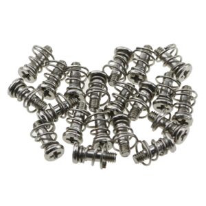 zzhxsm 20pcs gpu graphics card back plate heatsink screws spring screws phillips cpu mainboard radiator fixing bolts m2x9mm diy phillips step screws