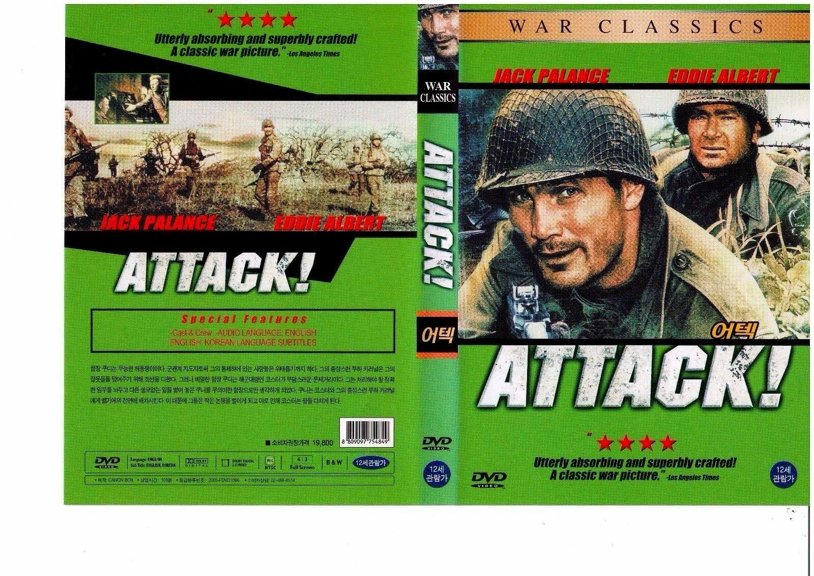 Attack (1956) DVD Jack Palance