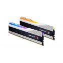 G.SKILL Trident Z5 RGB Series (Intel XMP 3.0) DDR5 RAM 64GB (2x32GB) 6000MT/s CL30-40-40-96 1.40V Desktop Computer Memory UDIMM - Metallic Silver (F5-6000J3040G32GX2-TZ5RS)