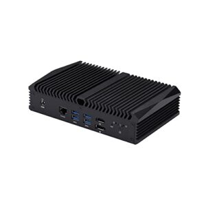 Qotom Mini Desktop PC Router Q1055GE 10th Gen Intel Core i5 10210U,max 4.2Ghz,Barebone Mini PC Firewall Windows Linux Centos