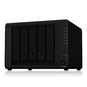 synology ds1522+ 5-bay desktop nas solution 5x3,5/2,5" sata hdd/ssd, 2x m.2 2280 nvme ssd, 8gb ram