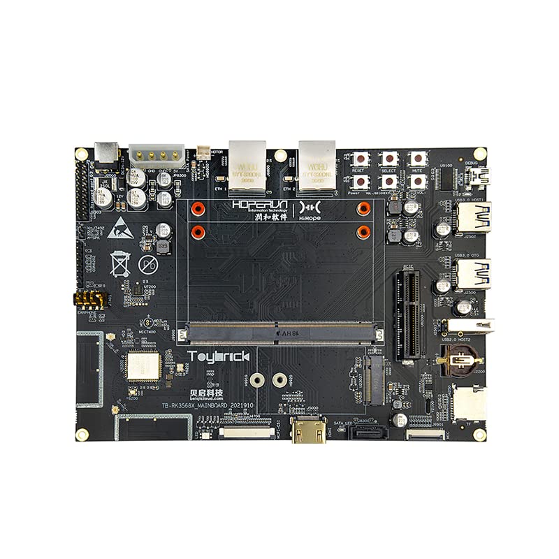 youyeetoo HH-SCDAYU200 OpenHarmony 3.1 Main line, RK3568 Rich Device Development Kit,4K HDMI2.0 DSI MIPI-CSI2 eDP GMAC SATA3.0 Connector for IOT NVR AI