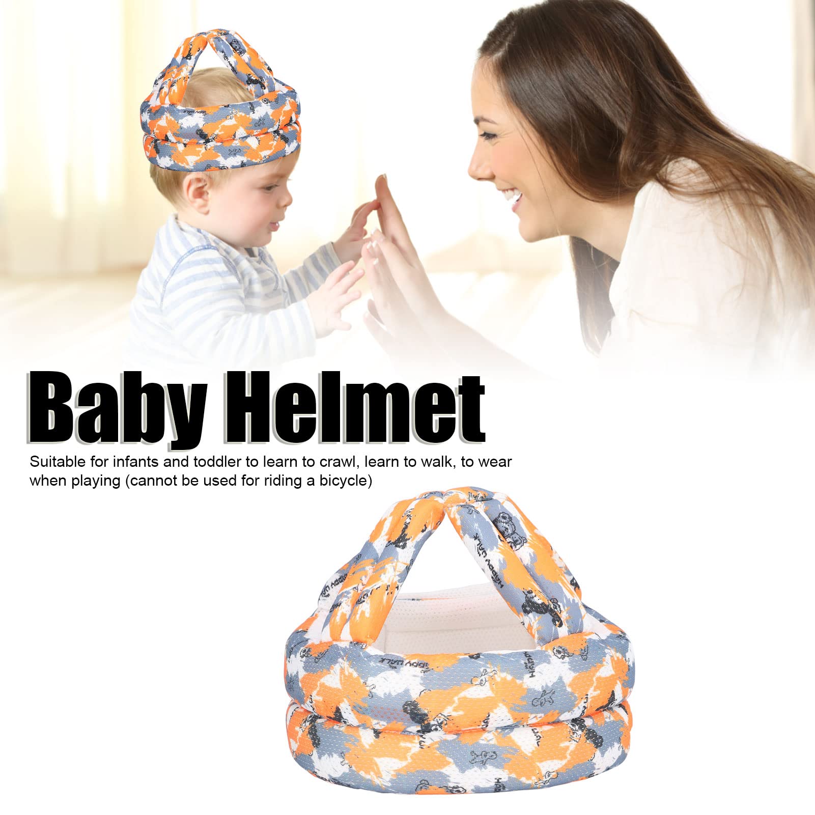 Baby Helmet Infant Head Cushion Hat Soft Hand Washing for Walking