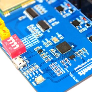 GatePi 4 Channel - LoRa Based Relay Board 4 Channel Relay with LoRa Module Based on Raspberry Pi 2040 Smart Data Transmission LoRa Module, Transmission up to 5 KM (915MHz)