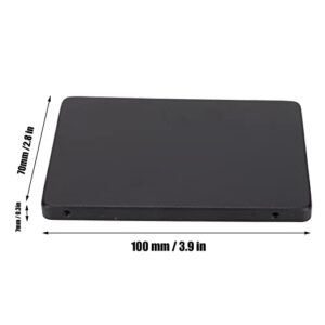 2.5in Drive, SATA3SSD Compact Portable Black for PC for Desktop Computer for Laptop