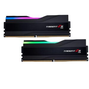 g.skill trident z rgb f5-6600j3440g16gx2-tz5rk module de mémoire 32 go 2 x 16 go ddr5 6600 mhz