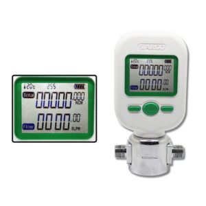 gas flow meter tester, digital portable gas mass air flow rate meter mf5712 mf5706 (0-100l/min)