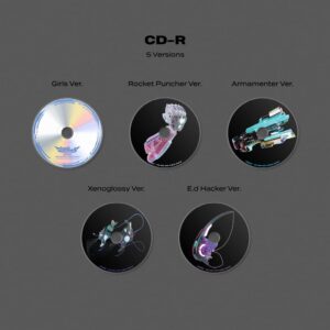 Dreamus aespa - 2nd Mini Album Girls DIGIPACK ver. CD (5 versions SET) (SMK1455)