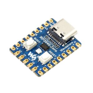 Waveshare RP2040-Zero High-Performance Pico-Like MCU Board Based On Raspberry Pi Microcontroller RP2040 Castellated Module Allows Soldering Direct to Carrier Boards-3pcs