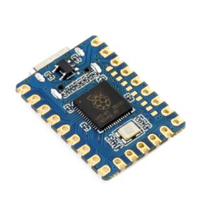 Waveshare RP2040-Zero High-Performance Pico-Like MCU Board Based On Raspberry Pi Microcontroller RP2040 Castellated Module Allows Soldering Direct to Carrier Boards-3pcs