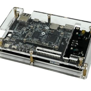 youyeetoo 64bit RISC-V Development Kit Kendryte K510 CRB-KIT,2.5 Tops AI Edge K510 chip,with Acrylic shell, Dual-camera Module and LCD Display,Provide AI tools demo