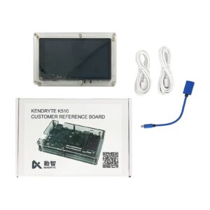 youyeetoo 64bit RISC-V Development Kit Kendryte K510 CRB-KIT,2.5 Tops AI Edge K510 chip,with Acrylic shell, Dual-camera Module and LCD Display,Provide AI tools demo