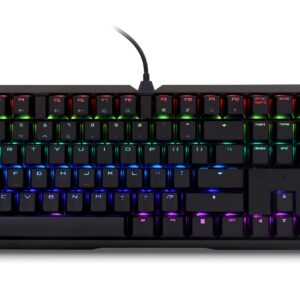 Cherry MX 3.0S Mechanical Keyboard MX Red Silent Switches for Gaming and Office Bundled with Premium XXL Desk Mat.