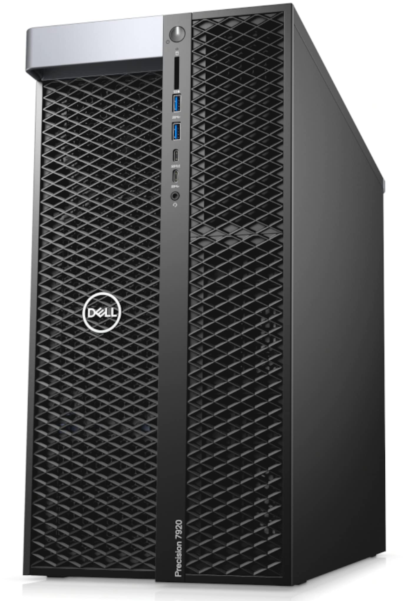 Mid Level Precision 7920 Tower Workstation, Intel Xeon Platinum 8160 up to 3.7GHz (24-Cores/48 Threads), 1TB SSD + 4TB HDD, Quadro P2000 5GB (Supports 4K), Windows 11 Pro 64-bit (Renewed) (192GB DDR4)