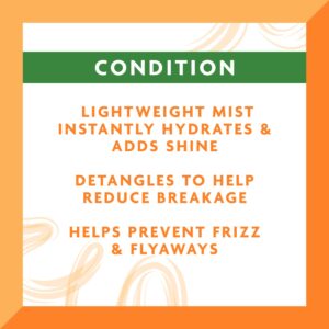 Cantu Leave-In Conditioning Mist with Pure Shea Butter, 8 fl oz (Pack of 2) (Packaging May Vary)