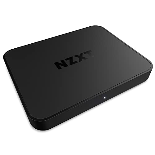 NZXT Signal 4K30 Full HD USB Capture Card - ST-SESC1-WW - 4K60 HDR and 240Hz at Full HD (1080p) - Live Streaming and Gaming - Zero-Lag Passthrough - Open Compatibility