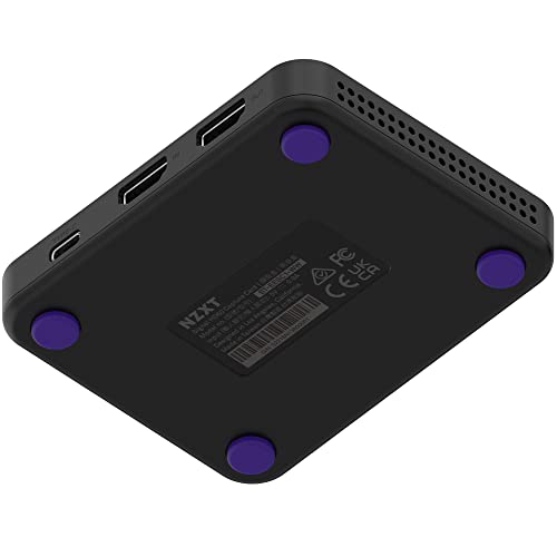 NZXT Signal HD60 Full HD USB Capture Card - ST-EESC1-WW - HD60 (1080p) - Live Streaming and Gaming - Zero-Lag Passthrough - Open Compatibility