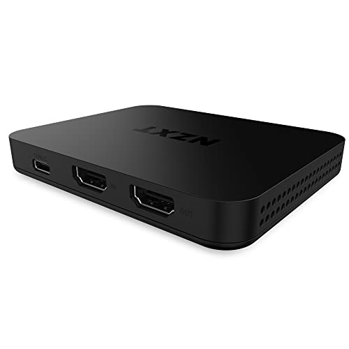 NZXT Signal HD60 Full HD USB Capture Card - ST-EESC1-WW - HD60 (1080p) - Live Streaming and Gaming - Zero-Lag Passthrough - Open Compatibility