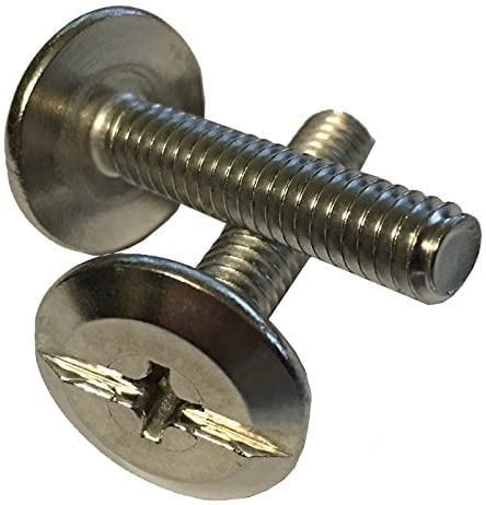 100 Hurricane Stainless Steel Sidewalk Bolts 1/4-20 X 3/4 inch Long…