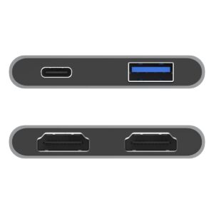 Mobility Lab - ML305882 - HUB-USB-C Adapter - 4 in 1 - Space Grey