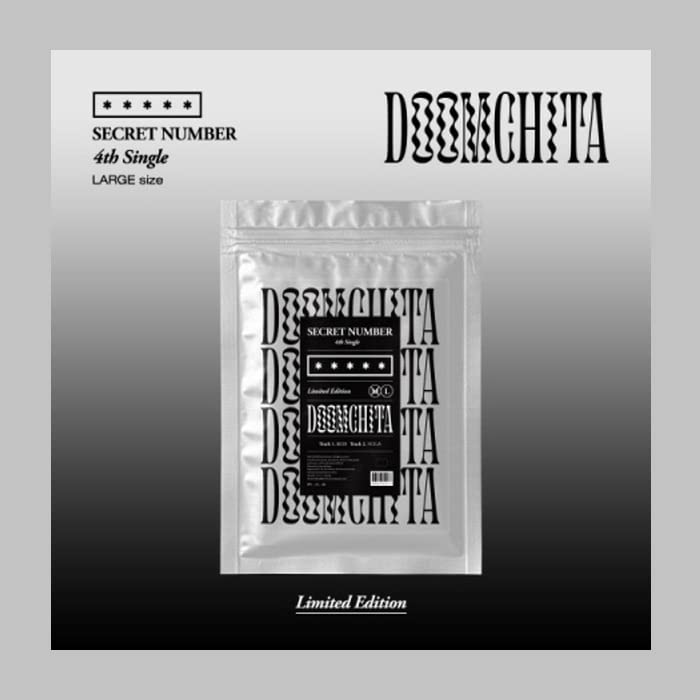 SECRET NUMBER DOOMCHITA 4th Single Album Large Version CD+1p Poster+Hood Zip-Up+1ea Pin Badge+128p PhotoBook+1p Polaroid+1ea Message Card+2p PhotoCard+1p Folding Poster On Pack+Tracking Sealed