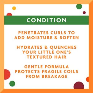 Cantu Care for Kids Nourishing Sulfate-Free Conditioner with Shea Butter, 8 fl oz (Pack of 3) (Packaging May Vary)