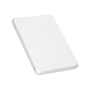 MSATA to SATA3.0 Hard Drive Adapter Card, Ultrathin Heat Dissipation Aluminum SSD Adapter Case for Computer Home Office Silver