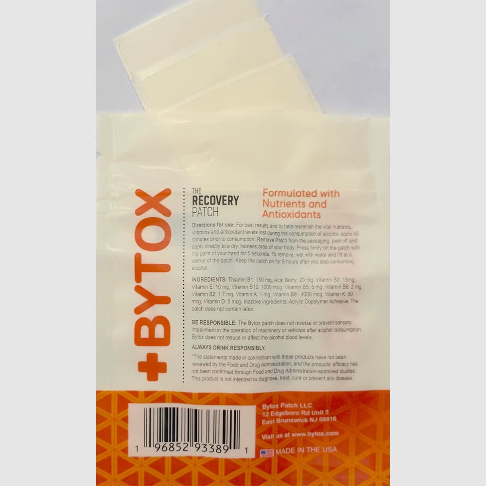 Bytox Recovery Patch 10 Pack