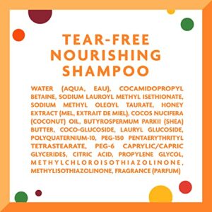 Cantu Care for Kids Tear-Free Nourishing Shampoo with Shea Butter, 8 fl oz (Pack of 3) (Packaging May Vary)