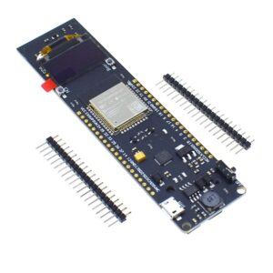 esp32 module with 0.96 inch oled display 18650 holde board