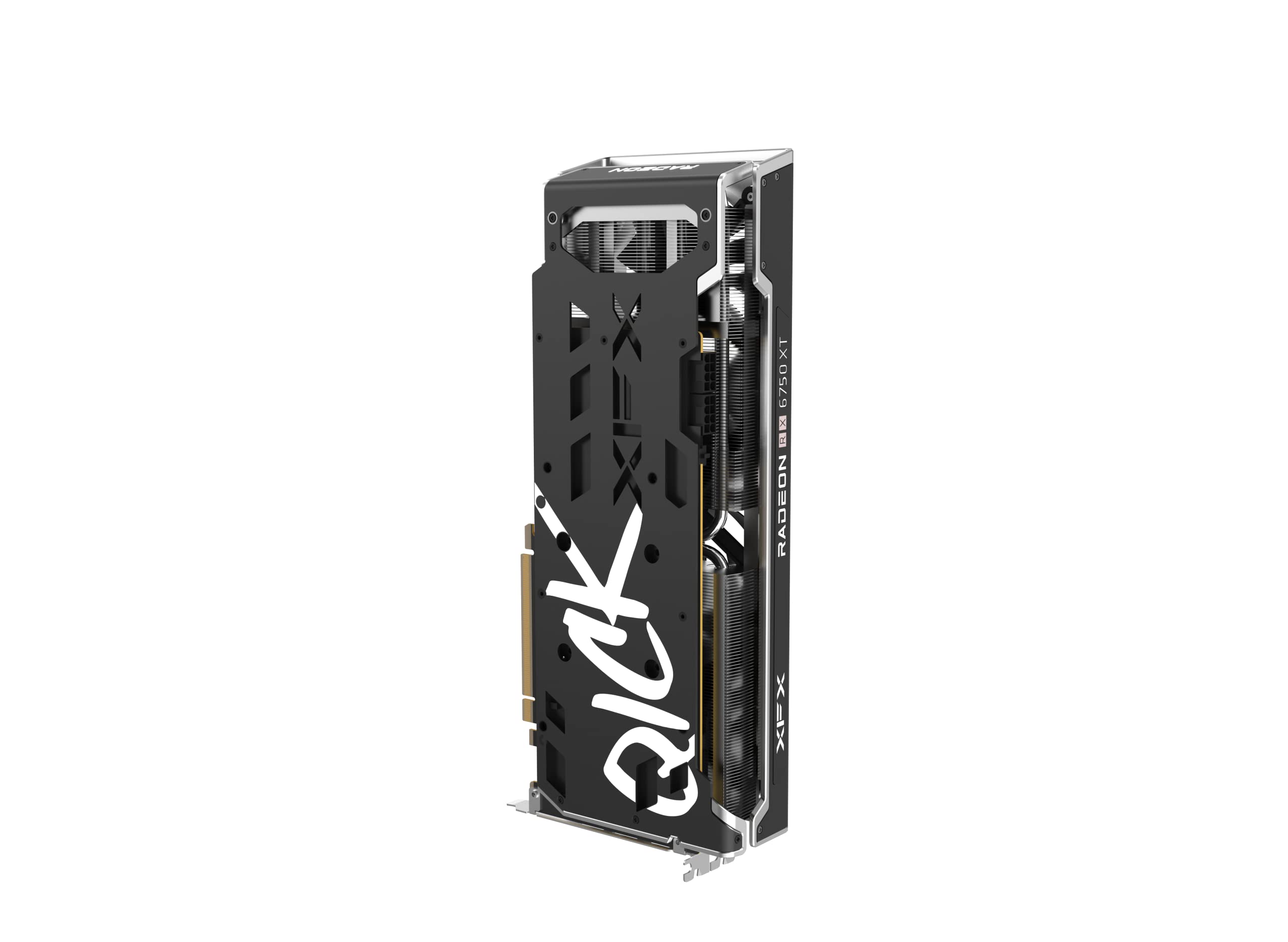 XFX Speedster QICK319 Radeon RX 6750XT CORE Gaming Graphics Card with 12GB GDDR6 HDMI 3xDP, AMD RDNA 2 RX-675XYJFDP