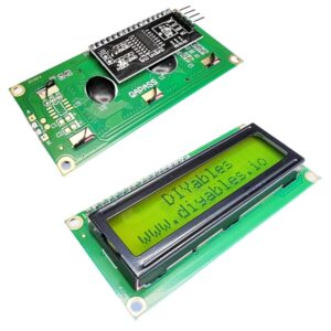 diyables 2pcs lcd i2c 1602 for arduino, esp32, esp8266, raspberry pi