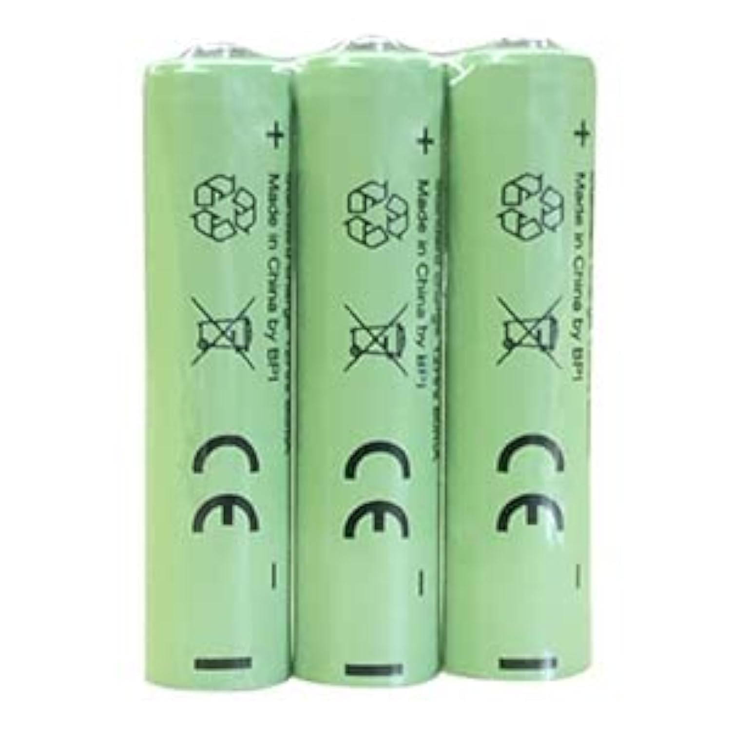 TimeFlys 3AAA Rechargeable Battery 1.2V 800mAh Ni-MH Triple AAA Cheap Long Lasting Batteries for Baby Monitors (Pack of 3)