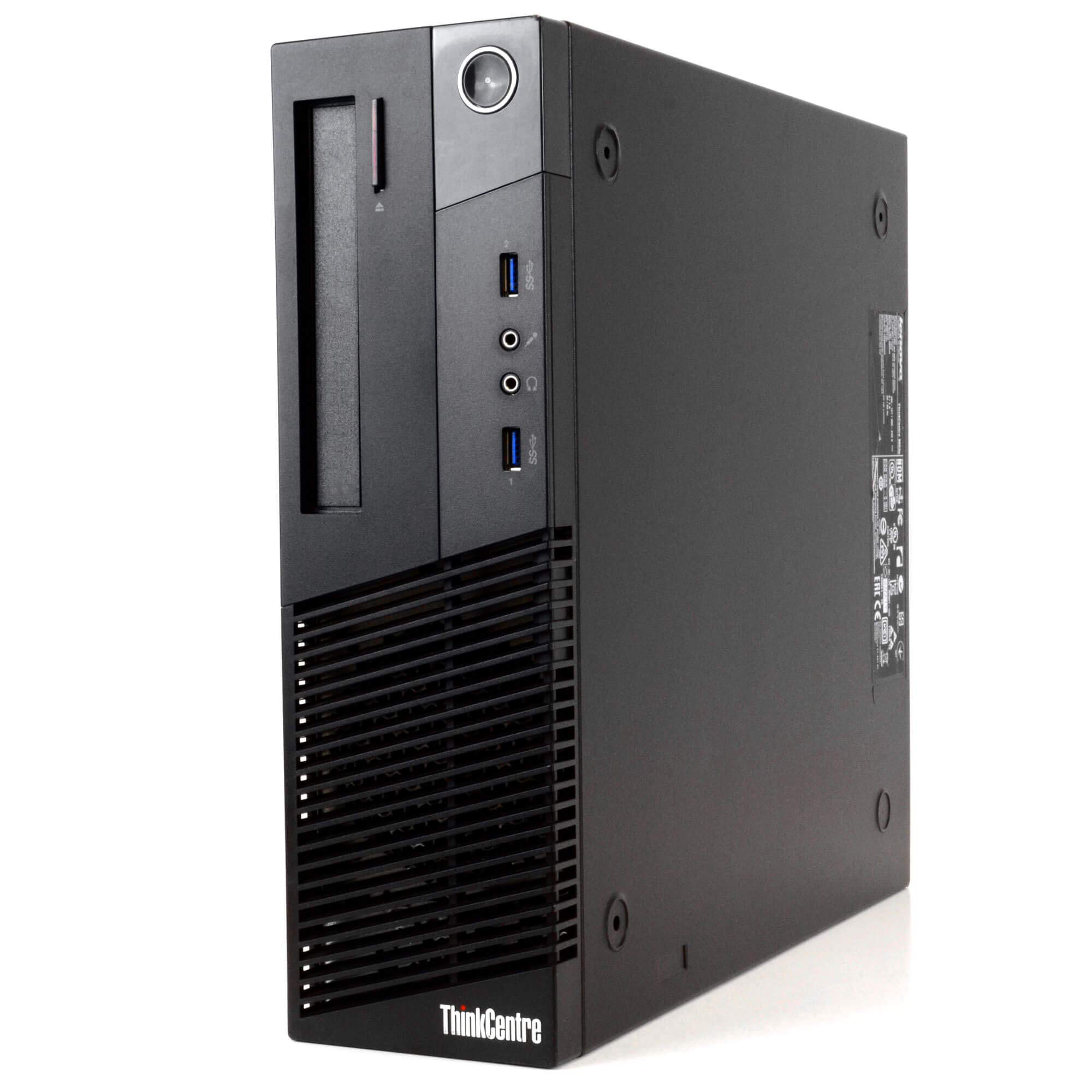 Lenovo ThinkCentre M93p Small Desktop Computer (SFF) | Quad Core Intel i5 (3.8GHz Turbo) | 16GB DDR3 RAM | 500GB SSD Solid State + 1TB | WiFi-5G + Bluetooth | Win 10 Pro | Home or Office PC (Renewed)