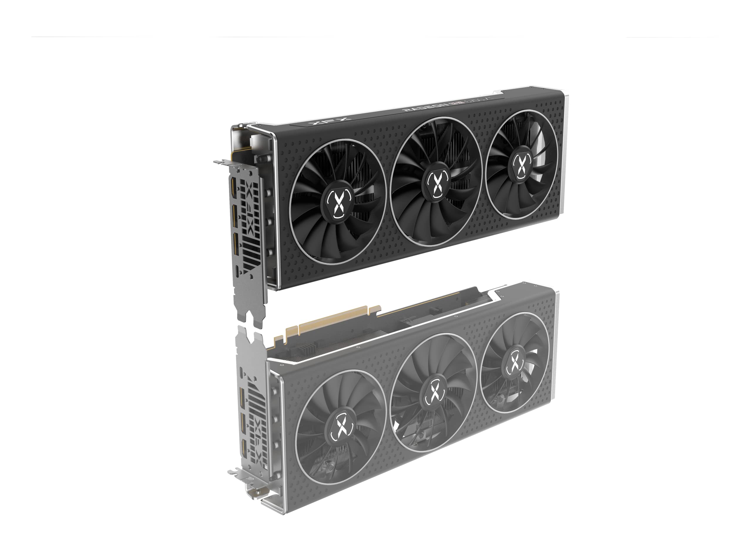 XFX Speedster QICK319 Radeon RX 6750XT CORE Gaming Graphics Card with 12GB GDDR6 HDMI 3xDP, AMD RDNA 2 RX-675XYJFDP