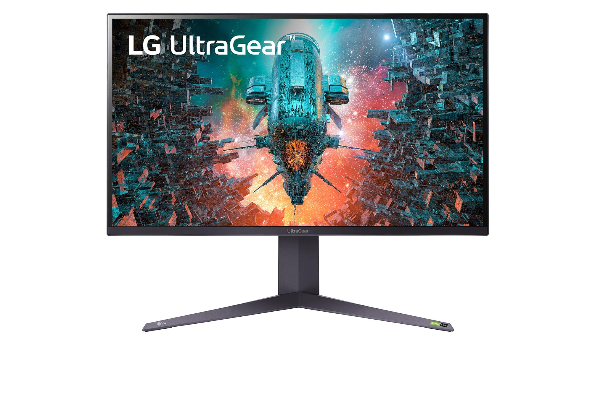 LG UltraGear UHD 32-Inch Gaming Monitor 32GQ950-B, Nano IPS 1ms (GtG) with ATW, VESA DisplayHDR 1000, NVIDIA G-SYNC, and AMD FreeSync, 144Hz, Black