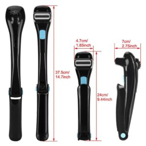 Back Hair Shaver Foldable Electric Body Hair Remover Men Razor with Long Handle