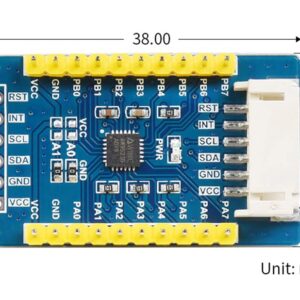 Coolwell AW9523B IO Expansion Board, Expanding Up to 64 I/O Ports, I2C InterfaceAllows Using 4 Expansion Boards at The Same Time