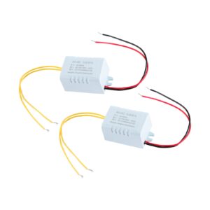 ec buying ac dc power adapter, ac- dc power module 12v 250ma switching power module input ac 110-240v output dc 12v 3w, used in consumer electronics, instrumentation, and smart home, etc. (2pcs)