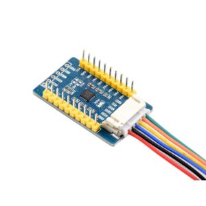 coolwell aw9523b io expansion board, expanding up to 64 i/o ports, i2c interfaceallows using 4 expansion boards at the same time