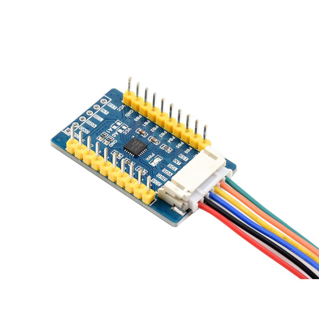 Coolwell AW9523B IO Expansion Board, Expanding Up to 64 I/O Ports, I2C InterfaceAllows Using 4 Expansion Boards at The Same Time