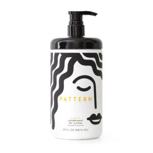 pattern beauty by tracee ellis ross medium conditioner - hydration & slip for curly hair 3a-4a, 29 fl oz